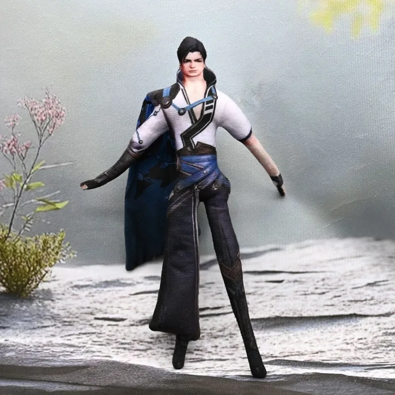 

Плюшевая игрушка ручной работы «Король Славы» Я Сунь Шансян, аниме-фигурка с подвижным каркасом, коллекционная, для косплея