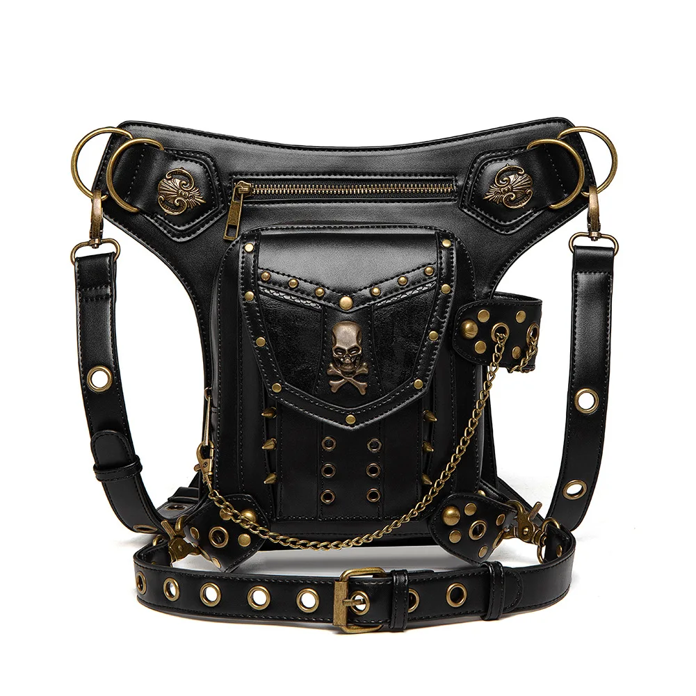 nouveau-sac-a-bandouliere-unisexe-style-motard-avec-rivets-tete-de-mort-sac-banane-pour-telephone-portable-sac-de-voyage-unisexe