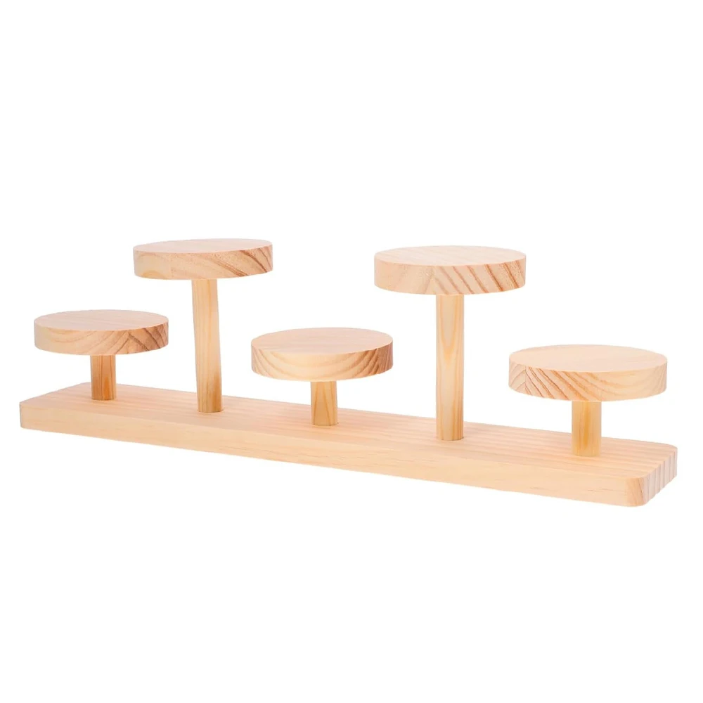 

Wooden Display Storage Organizer Model Perfume Doll Cosmetics Jewelry Display Holder Storage Plants Shelf Showcase Organization