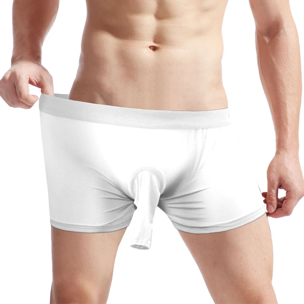 Elefánt Kiöntő Fürdőnadrág sexi Öltözés Hossz Belát vhová Által sexi Porhanyós Hossz tömör mintás Fagyaszt Disznóserte Tartam boxershorts