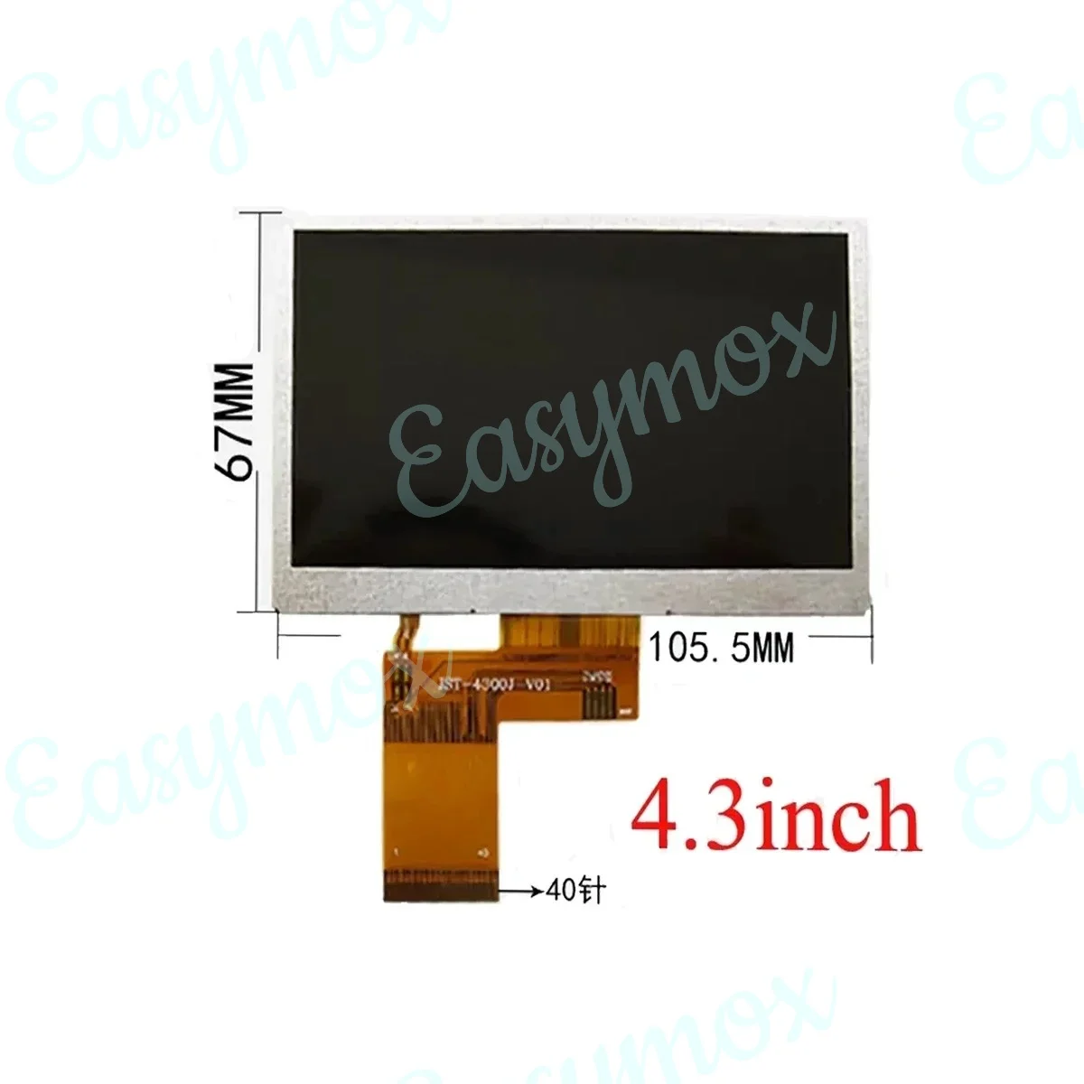 4,3-дюймовый ЖК-дисплей для Yamaha PSR-SX600 PSR SX600 Ремонт панели экрана