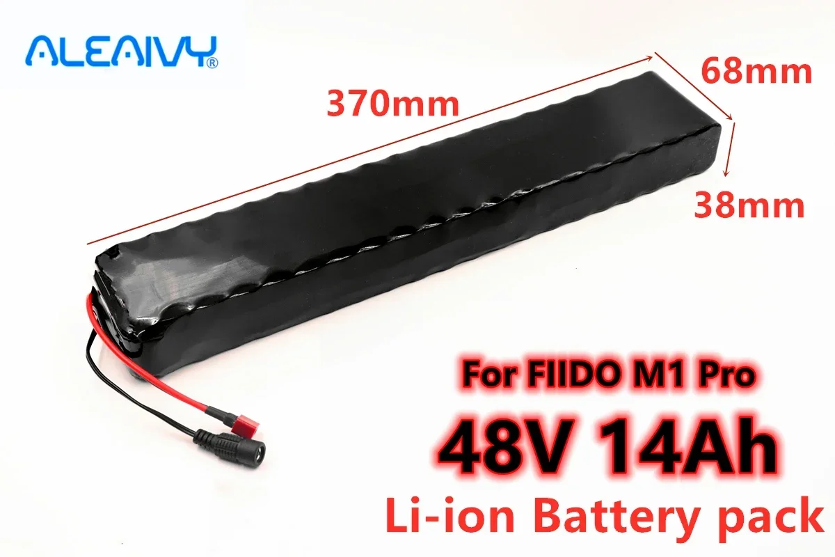 

48V 14Ah 13S3P Rechargeable lithium-ion Battery pack, Suitable for 500w Electric bicycles, Scooters, 14000mAh lithium Batteries