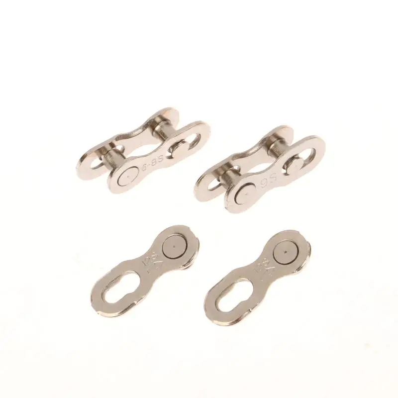 5 pares 6-8/9/10/11/12 velocidades conector de cadena de bicicleta bloqueo enlace rápido hebilla de bicicleta de carretera hebilla conjunta piezas de ciclismo maestro