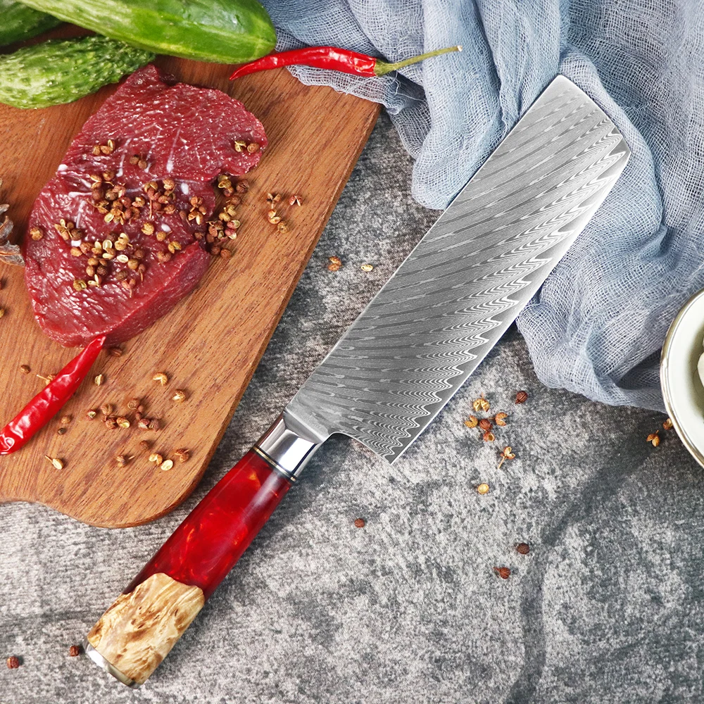 JUMCSONG Damasco Coltello Naki - Home Cooking Chef recensione e prezzo