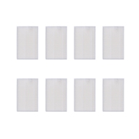 8 Piece Hepa Filter White Plastic Compatible For LIECTROUX C30B XR500 E30 Proscenic 800T 820S VT-5555 Vacuum Cleaner