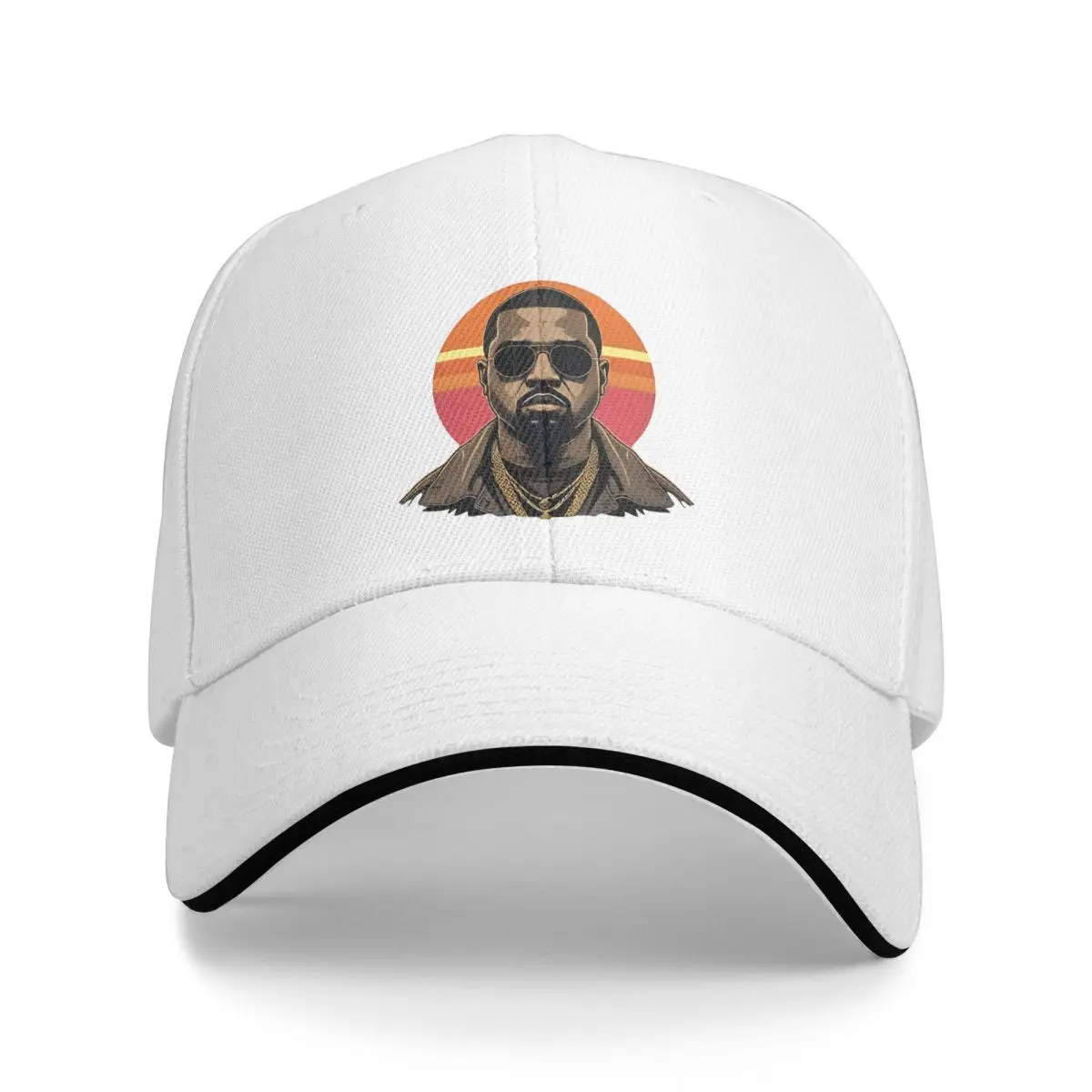 Kanye West Music Baseball Cap Vintage Meme Hip Hop Rap Style Sandwich Caps for Men Women Adjustable Dad Hat Outdoor