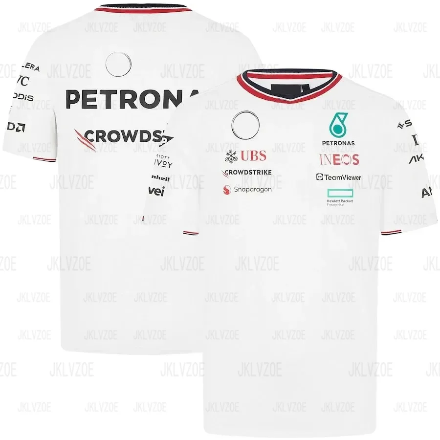 F1 Racing Racing Kids T-shirt Jersey Sports Short Sleeve Boys T-shirt Children Tops Fashion Petronas Joint Team Tshirts Boy Tees