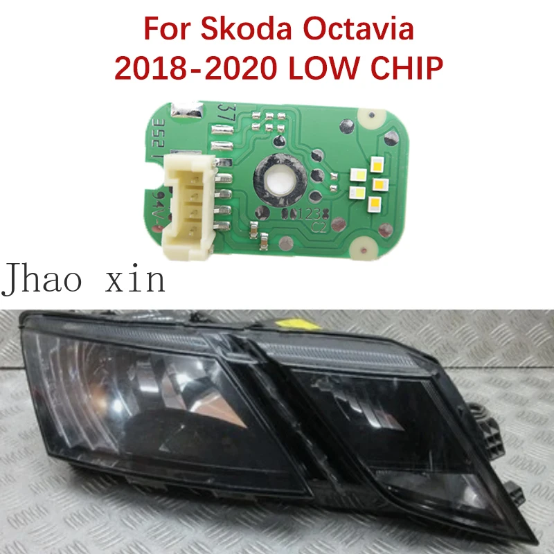 

Light Source Module Circuit Board Suitable For Skoda Octavia MK3 2018-2020 LOW Ballast White Angel Eye Car Headlights DRL CHIP
