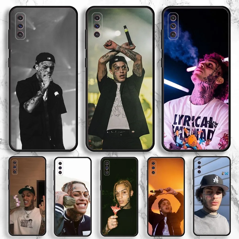 Rapper Lil Skies Phone Case For Samsung Galaxy A13,A21s,A22,A31,A32,A52,A53,A71,A80,A91 Soft Black Phone Cover