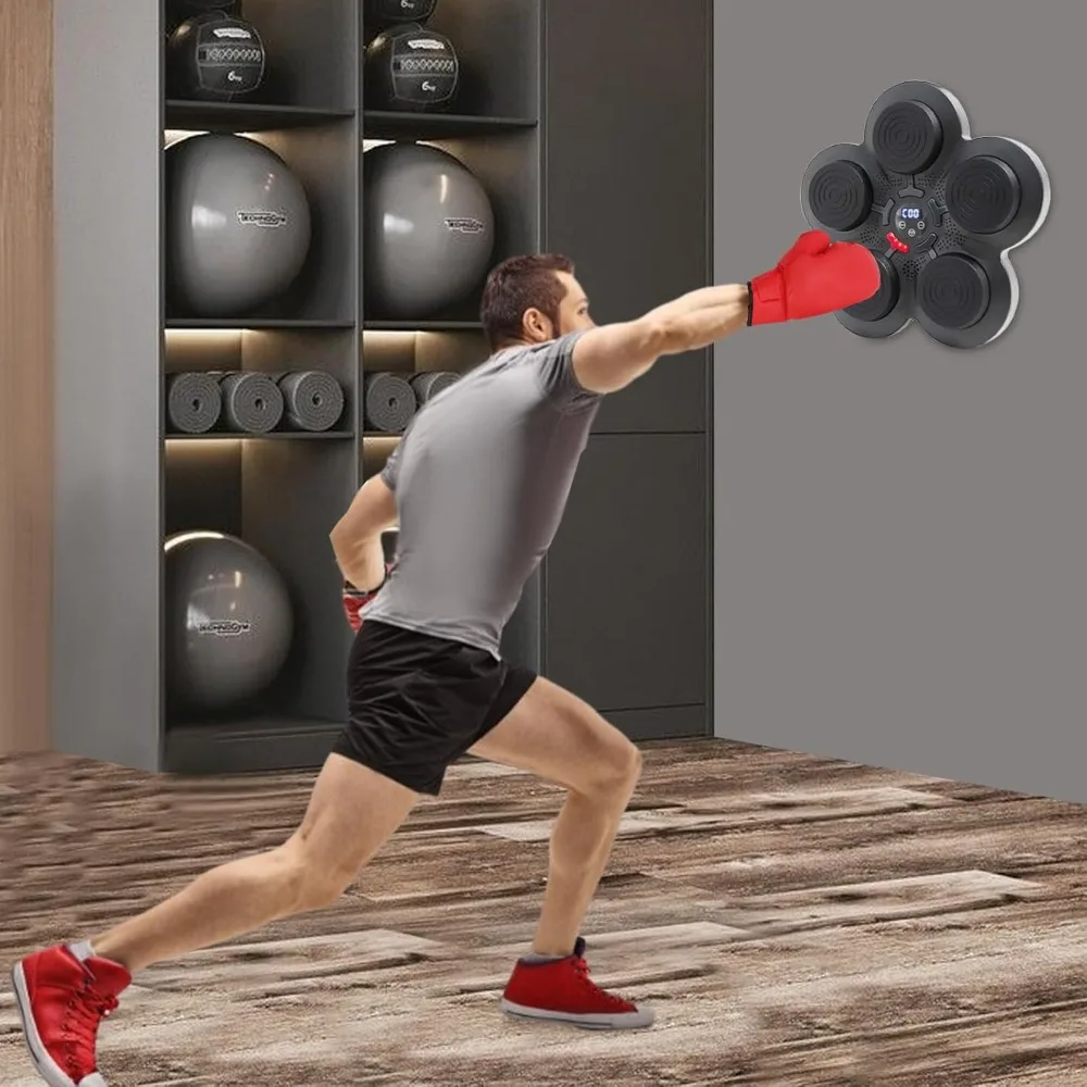 Home Wall Mount Music Boxing Machine Electronic Boxing Training Equipment