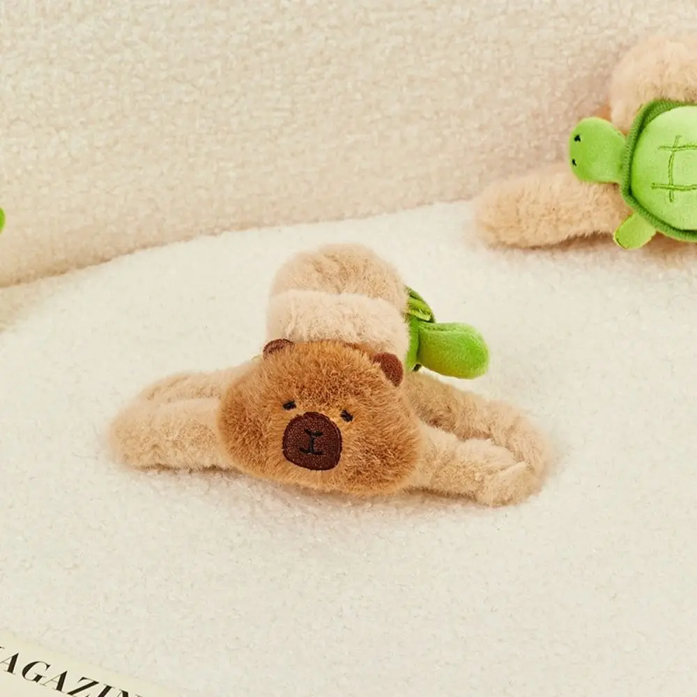 

Cute Cartoon Capybara Hair Accessories Elastic Headwear Hair Rope Barrette Girly Heart Hair Bands for Women Girl