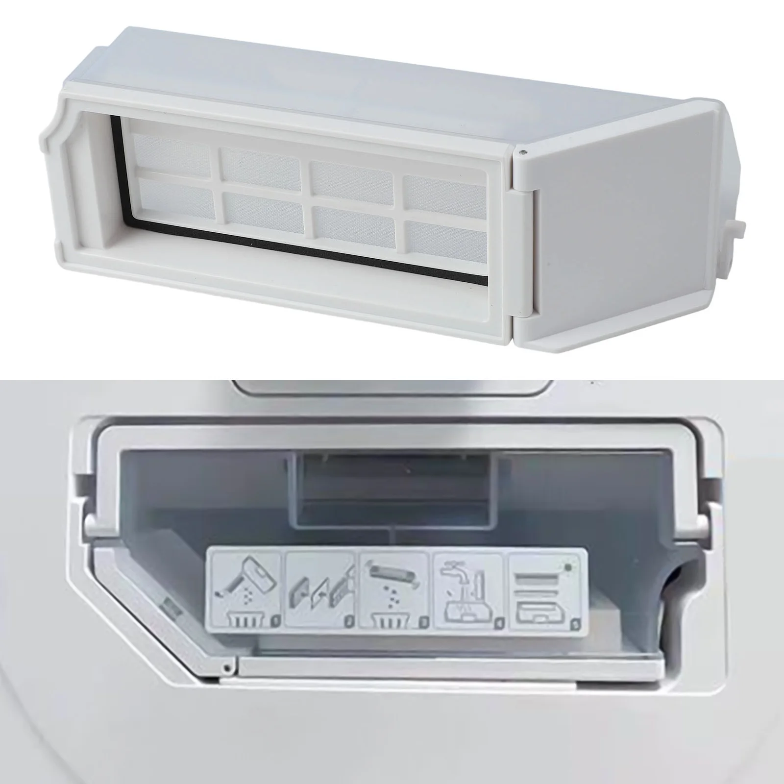 Cleaning Accessories Dust Bin Efficient Cleaning Efficient Dust Containment Large Capacity For DEEBOT N20 PLUS