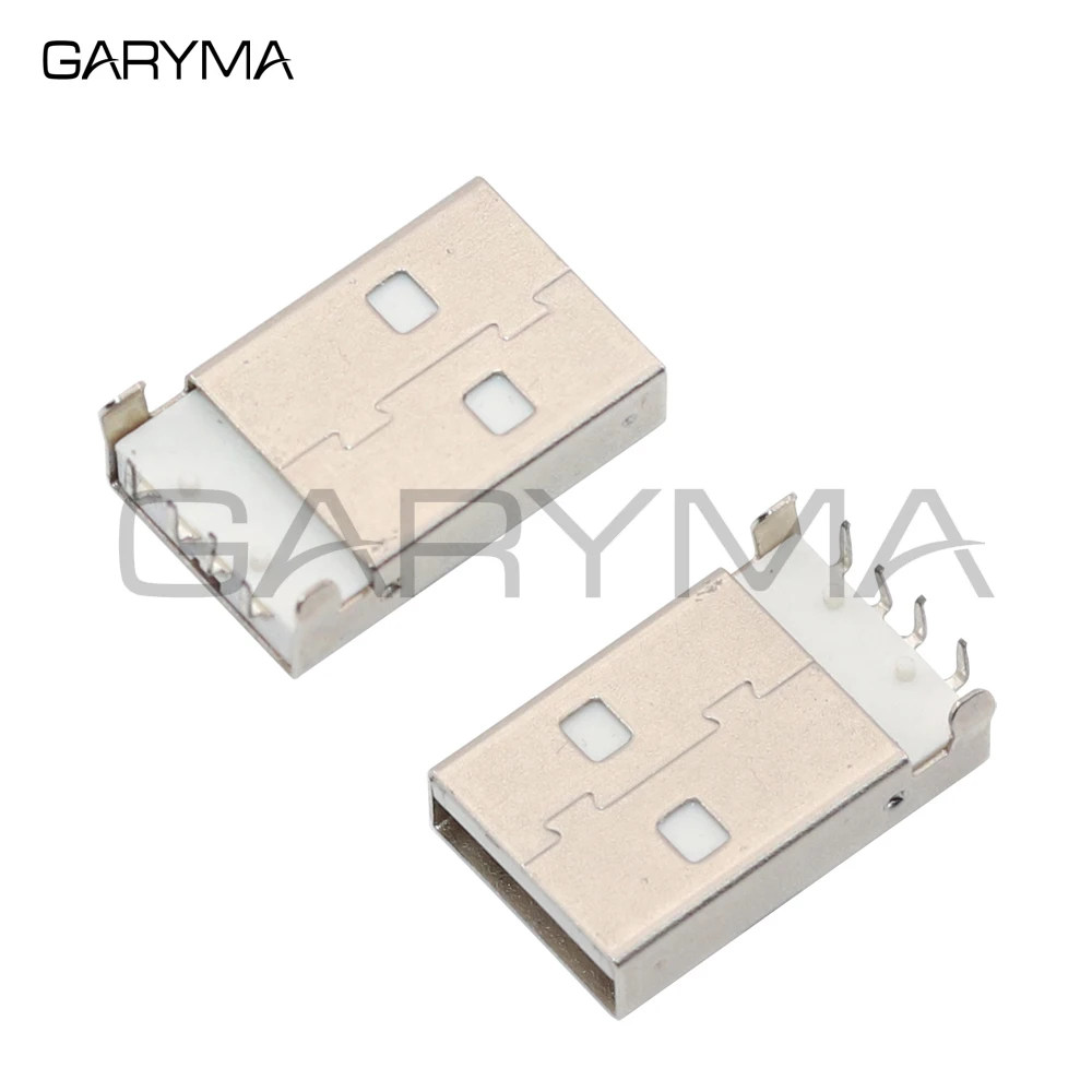 10 قطعة USB 2.0 أنثى طبقة مزدوجة 90/180 درجة DIP مستقيم العمودي بيند موصل PCB جبل المقبس لتقوم بها بنفسك شقة تهمة التوصيل جاك
