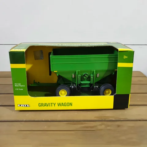 ERTL 1/32 Scale Agricultural Grain Transport Vehicle Alloy Trailer Model Classic Adult Collection