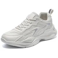 Chaussures de papa épaisses pour hommes, baskets décontractées respirantes avec semelles épaisses pour étudiants, offre spéciale d'été 2025 5