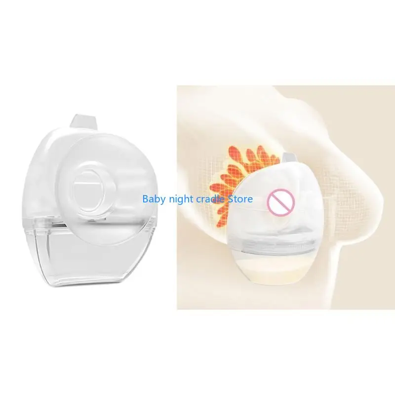 

J2FF Silicone Manual Breast Milker Milk Collection Device for Postpartum Mother