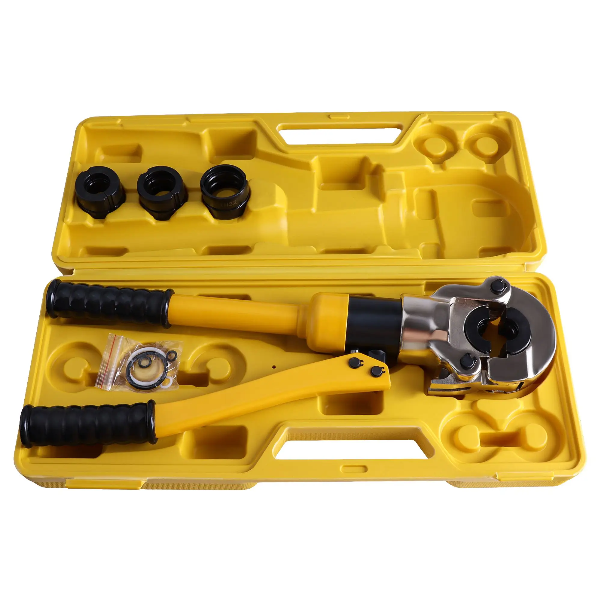 TH16-32mm Hydraulic Crimping Pliers Tool For Composite Tube 8 Tons Tube Crimper Hydraulic Press Pliers