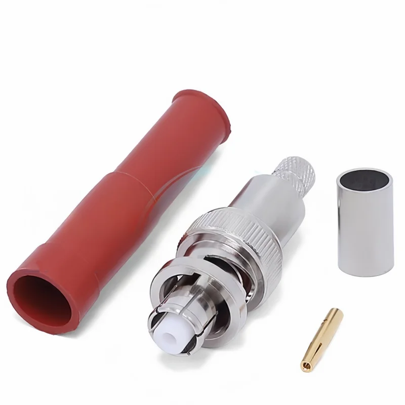 2pcs/Lot  SHV5000V high voltage female head crimp 50-4 LMR240 cable connector adapter  SHV5000V-C-K-4