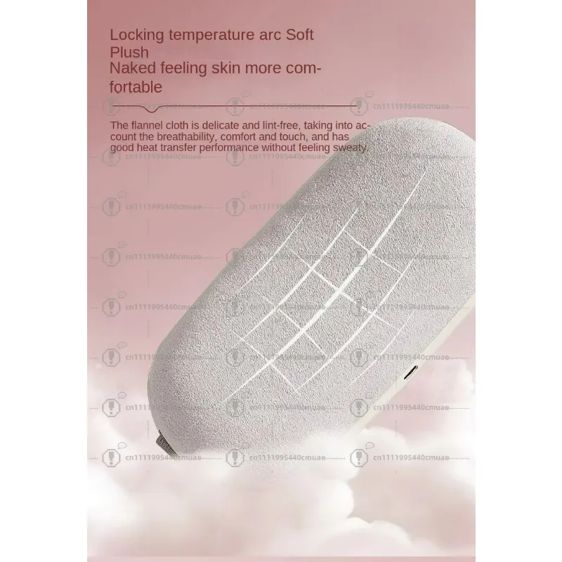 Portable menstrual heating pad cordless period pain relief massage with rapid heating pad period cramps