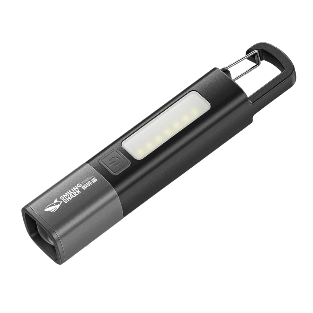 Lampe de poche super lumineuse avec chargement USB, lanterne d'urgence zoomable, banque d'alimentation pour les pannes de courant, lampe de poche injuste pour le camping, 3 vitesses