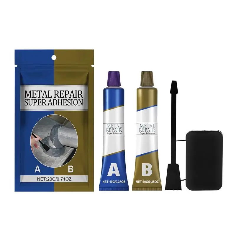 

Metal Repair Glue High Strength Metal To Metal Repair Adhesive Welding Glue Waterproof Metal To Metal Casting Adhesive Bond For