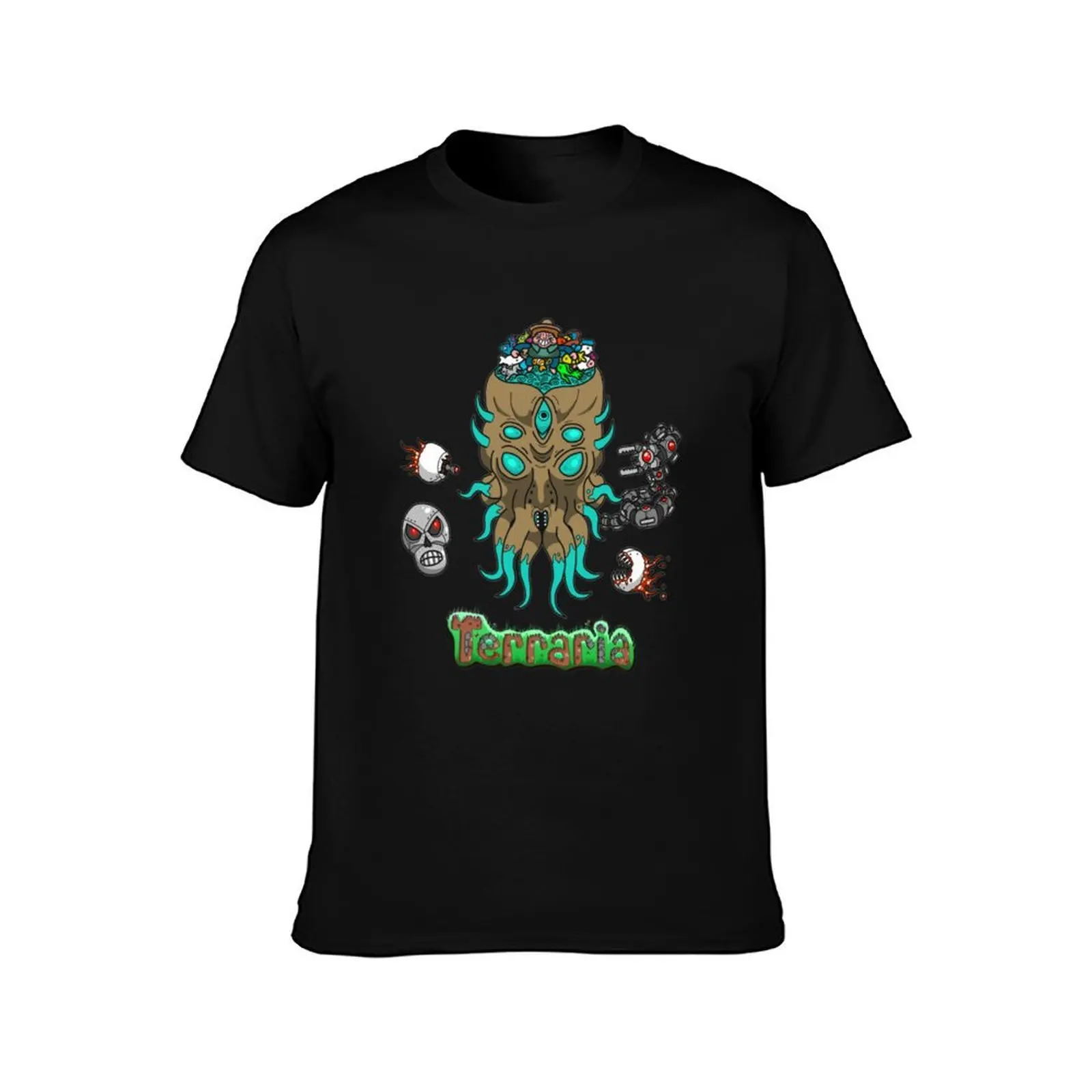 Vintage Terraria Indie Game Design T-Shirt t shirt for man man t shirt designer T-Shirt
