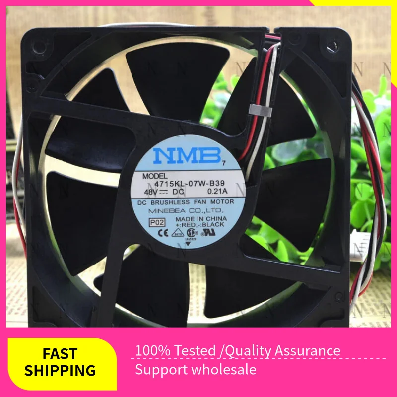 

YJJ Вентилятор охлаждения с большим объемом воздуха 4715KL-07W-B39 120*120*38 мм 48 В 0,21 А