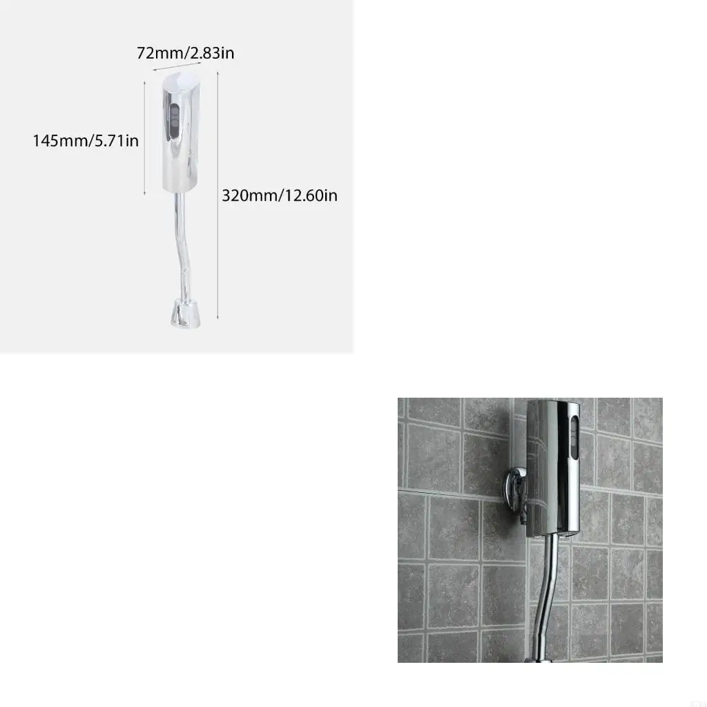 

M7DA Wall Mounted Toilet Automatic Electric Urinal Flushes Valves Intelligent Sensors Urinal Flushes Valves Easy to Install