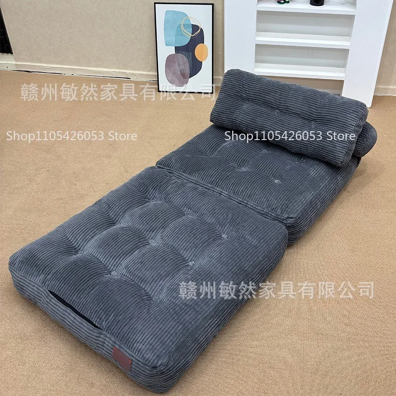 Sofa compression sofa small apartment sofa apartment bed and breakfast removable and washable lazy folding sponge