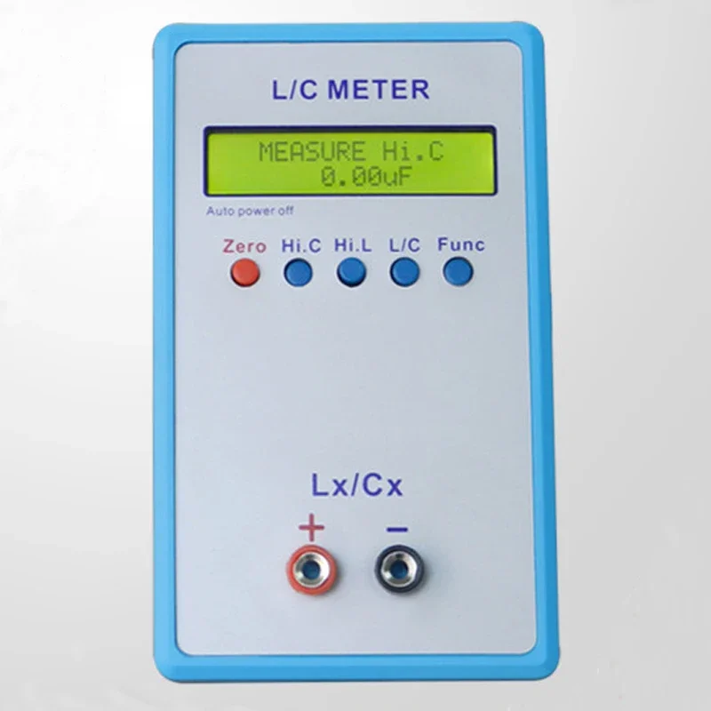 Digitale LC Meter Draagbare LCD 1uH -100H Inductie 1pF-100mF Capaciteit L/C Tester Meter LC200A Multimeter