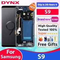 100% Tested Display For Samsung Galaxy S9 LCD With Digitizer Touch Screen Assembly SM-G960FD S9 G960 LCD with Frame Replacement