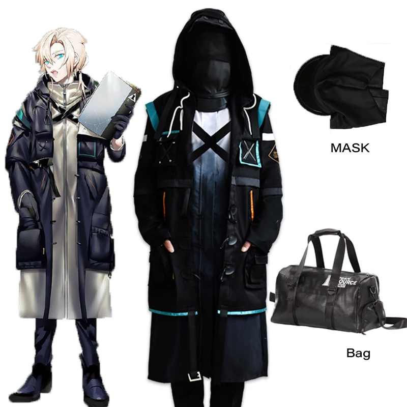 Game Arknights Doctor RHODES ISLAND Technology Sense Suit Handsome Party Uniform Cosplay Costume Halloween Outfit Men Women