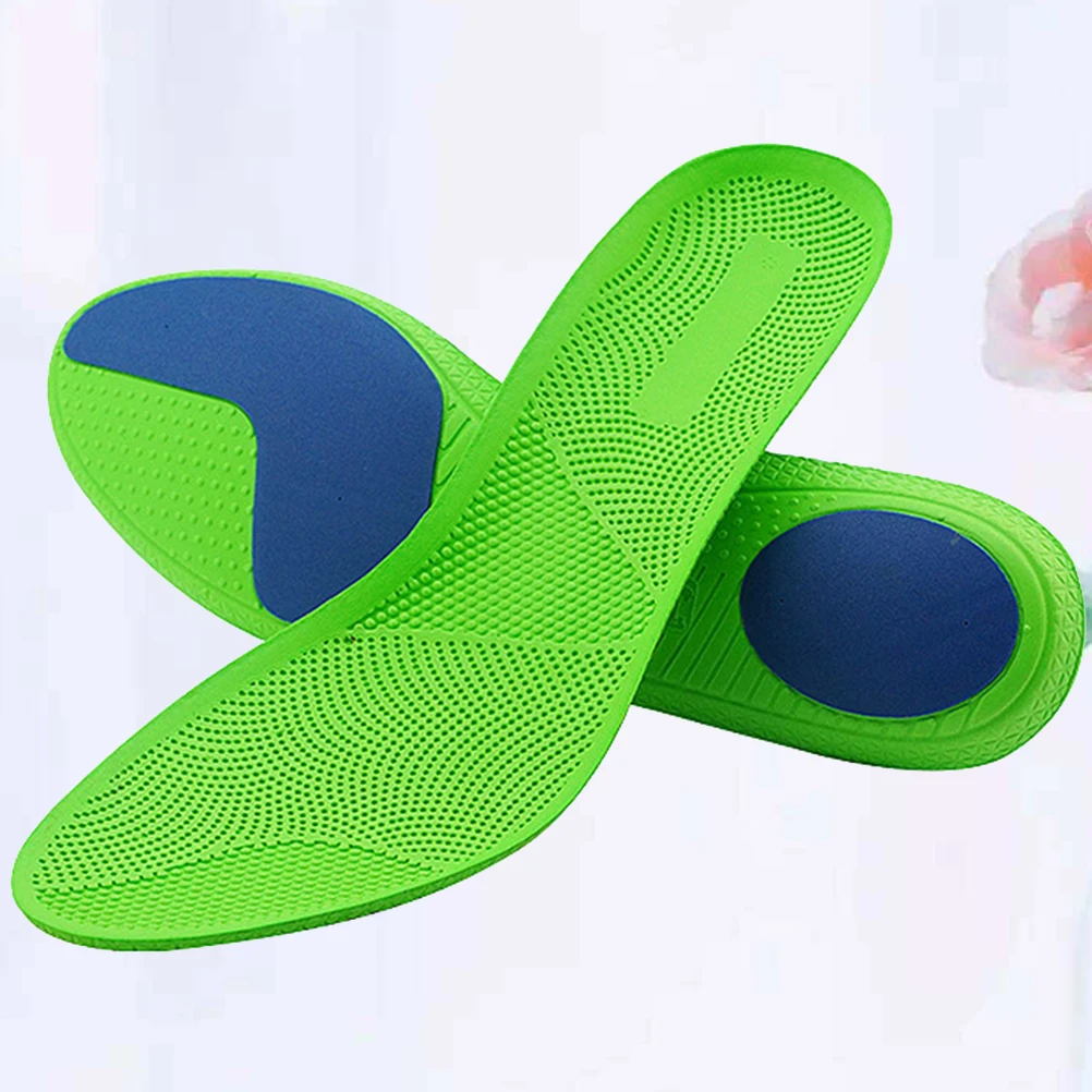 

Insole Massage EVA Sports Insoles Foot Care Shoe Cushions Breathable Green Arch