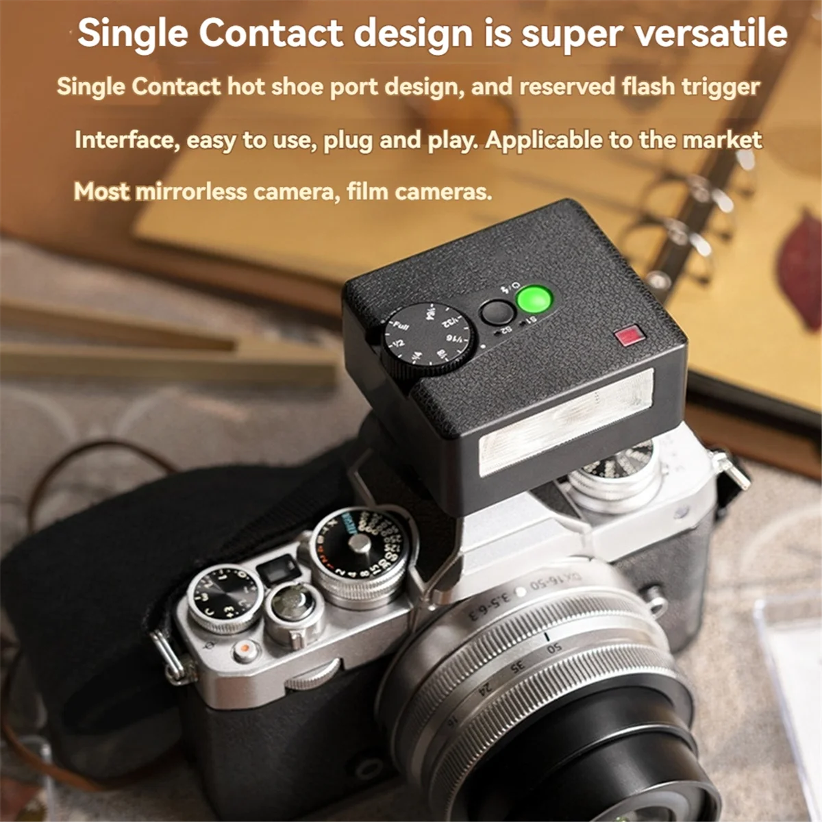 

RISEN IM30 Mini Camera Flash Speedlite for Ricoh GR3 DSLR Cameras - Compact & Powerful