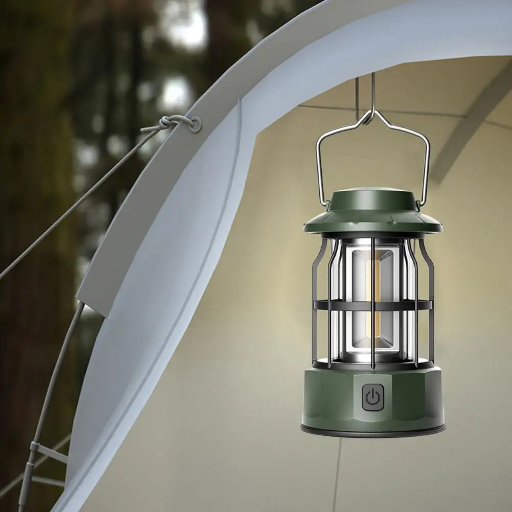 Camping Light Energy-efficient Camping Lamp Ultra-bright Rechargeable Camping Lantern High Lumens Water-resistant for Portable