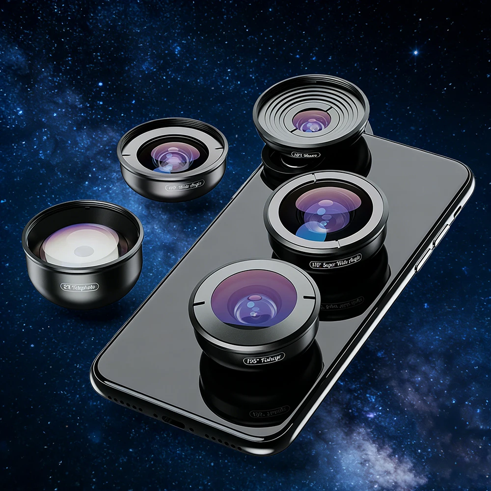 

APEXEL 4K HD 5 в 1, объектив для камеры, широкие макрообъективы, портретный супер объектив «рыбий глаз», CPL-фильтр для iPhone, Android, все смартфоны