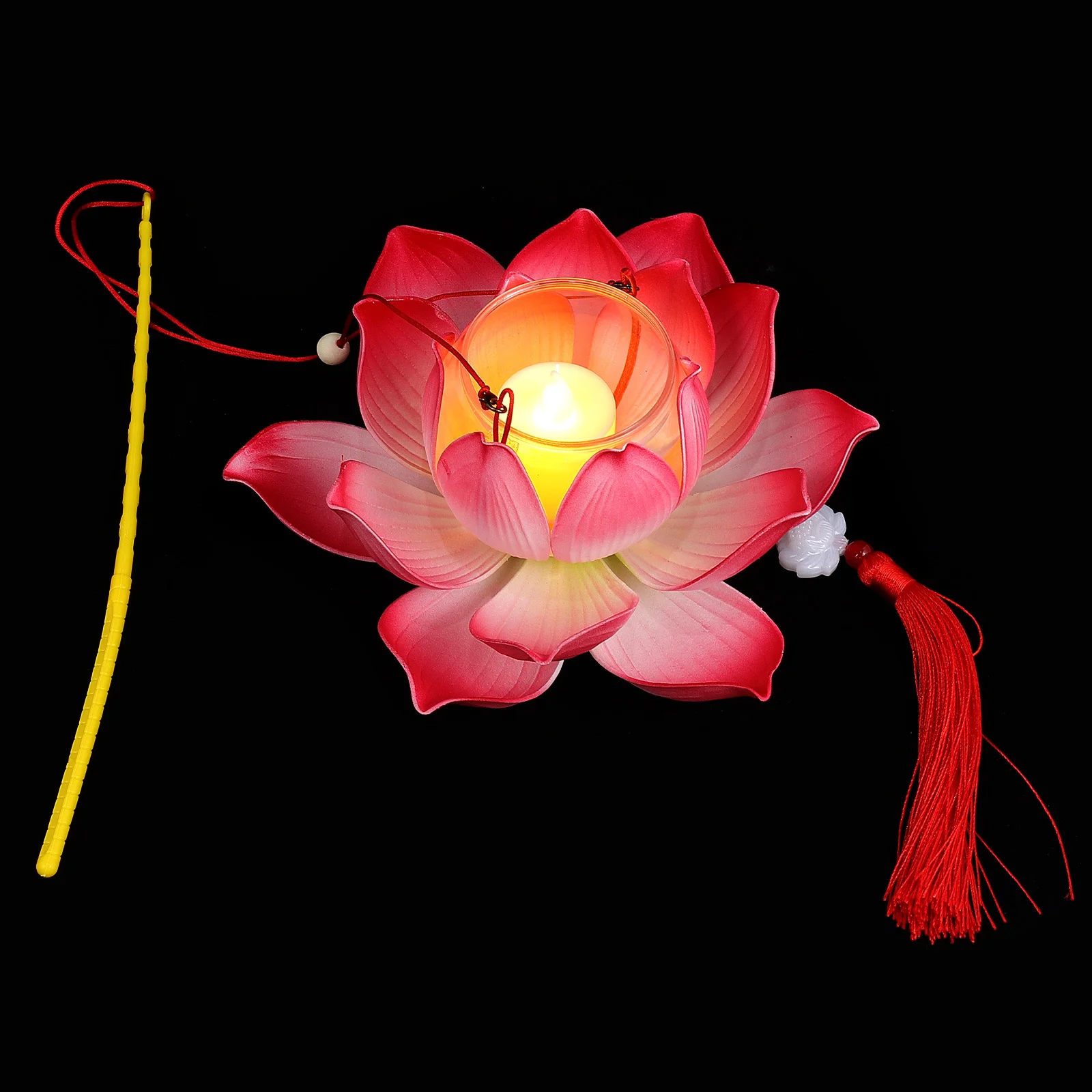 Zestaw DIY do tworzenia lampionów, styl lotosu, kolorowe frędzle, dekoracyjny wisiorek na Nowy Rok, festiwal, dekoracja domu, rękodzieło.