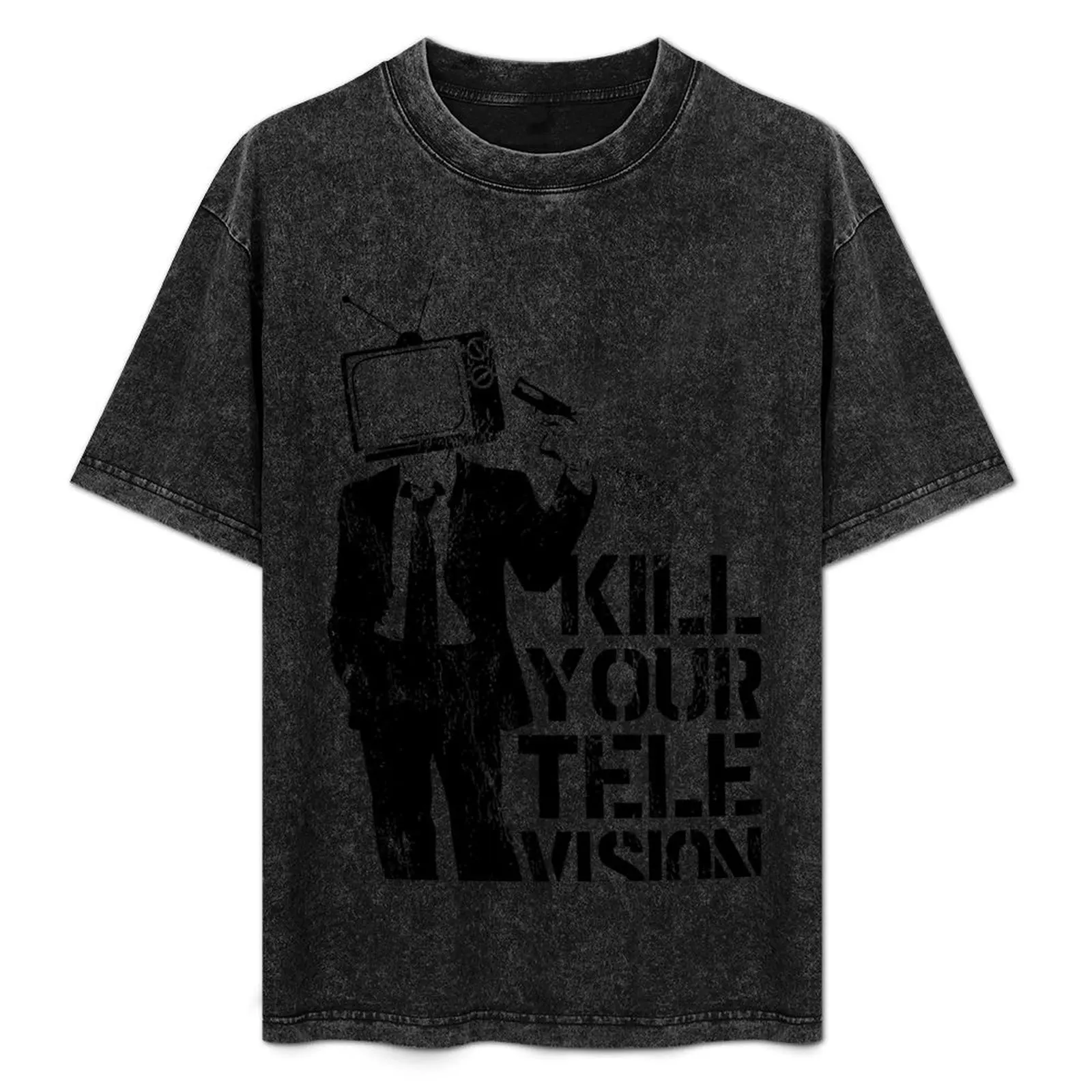 

kill your television T-Shirt graphic shirts Personalized t-shirt customs men clothings