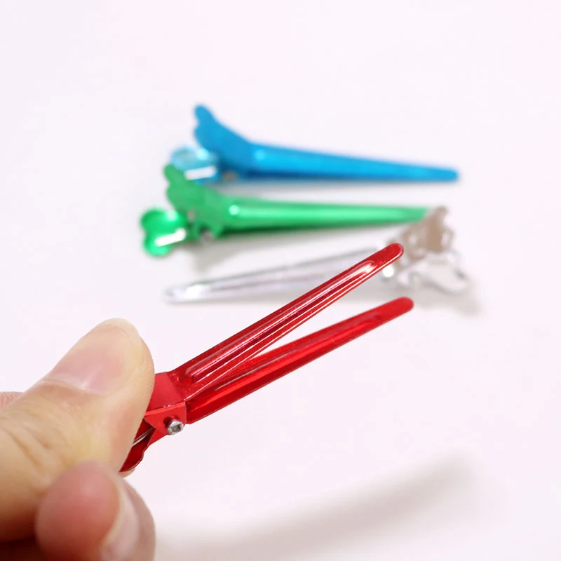 Mini Barber Hairdressing Clips Heat Resistant Metal Fixed Hairpins Pro Salon Haircut Household Styling 45/65Pcs Colorful/Silver