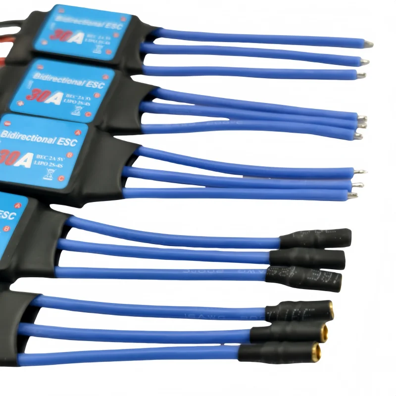 Hohe Qualität und heiße Verkäufe Bidirektionaler 30A bidirektionaler bürstenloser Regler für ferngesteuerten pneumatischen Unterwasserpropeller für Autos