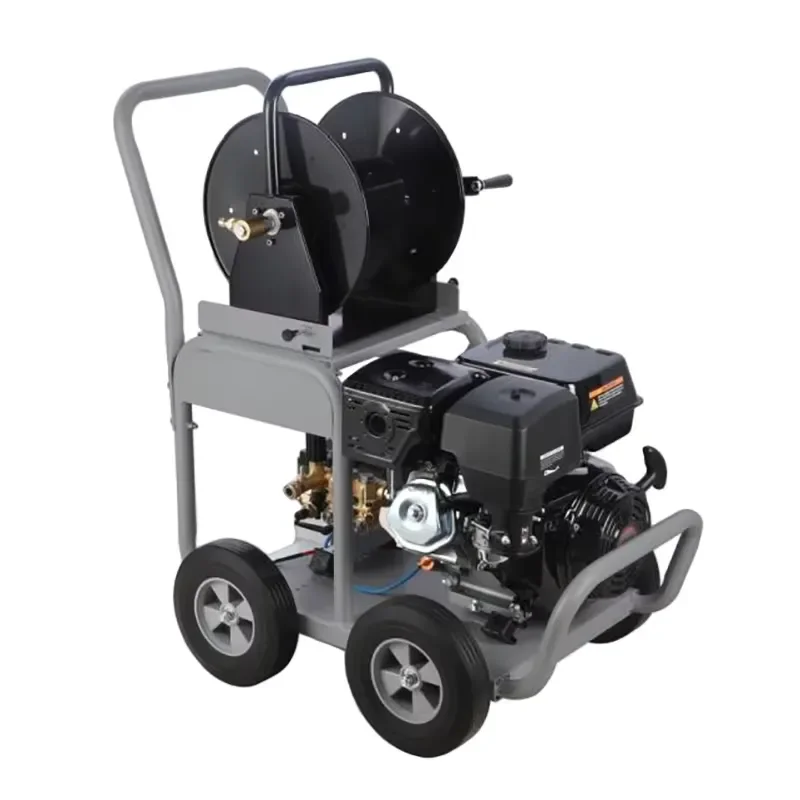 DCC-22/25ST 3200Psi 220Bar 15Hp Petrol Washer High Pressure Water Jet Sewer Drain Jetter Cleaning Machine
