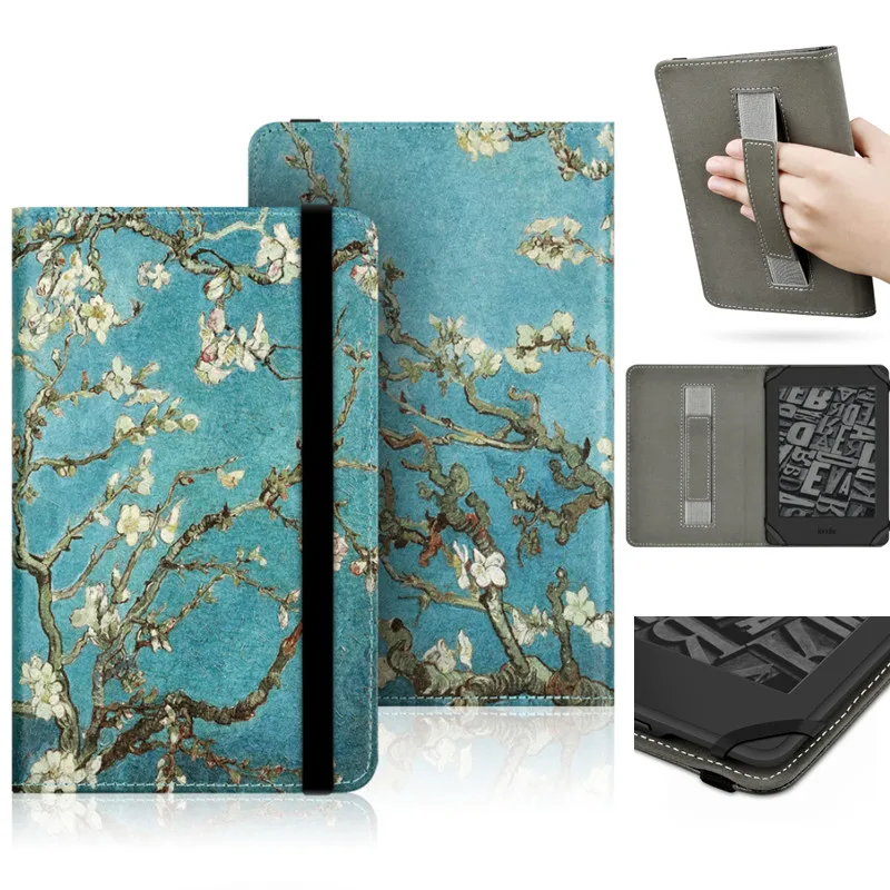 Cover for Kindle 4 4th Kindle 4 Kindle 5 D01100 2011 K4 K4S K4B 2012 Kindle 2014 Paperwhite 4 3 2 1 6 Inch Ebook Universal Case