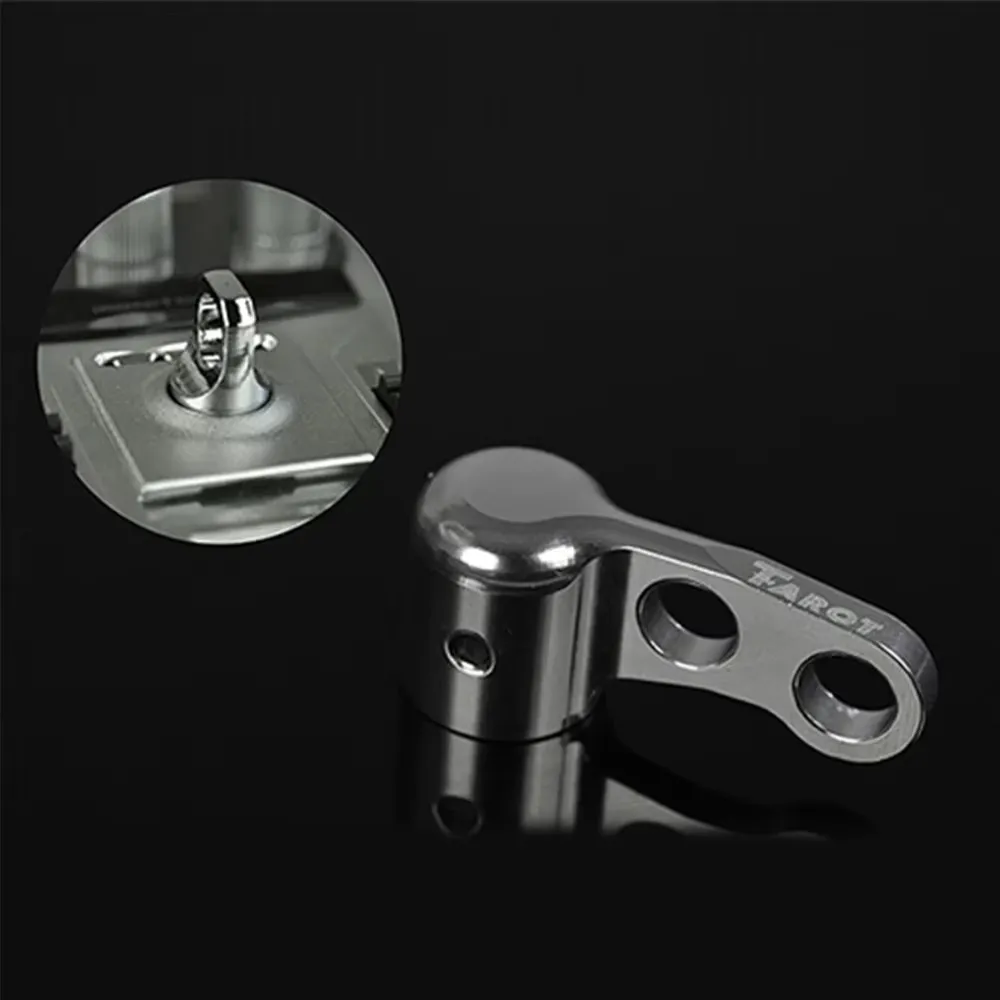 Regulador de centro de gravedad de aluminio FUTABA 10C 14SG 18SZ 10J Controlador para control remoto de aviones