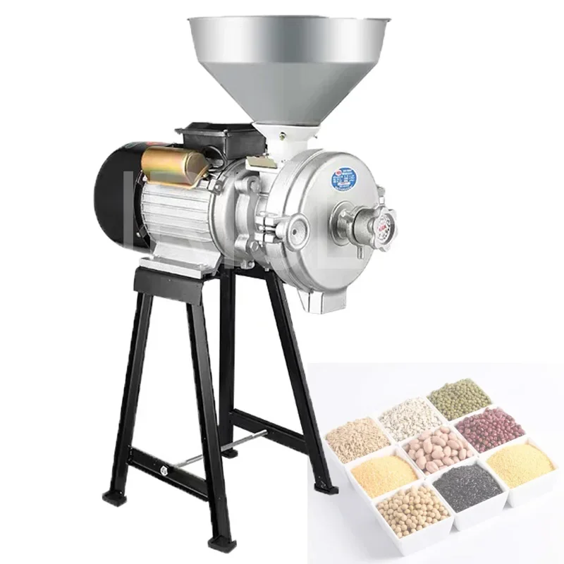 

YYHC-Electric Feed Mill Wet And Dry Cereals Grinder Corn Grain Rice Coffee Wheat Flour Mill Grinding Machine