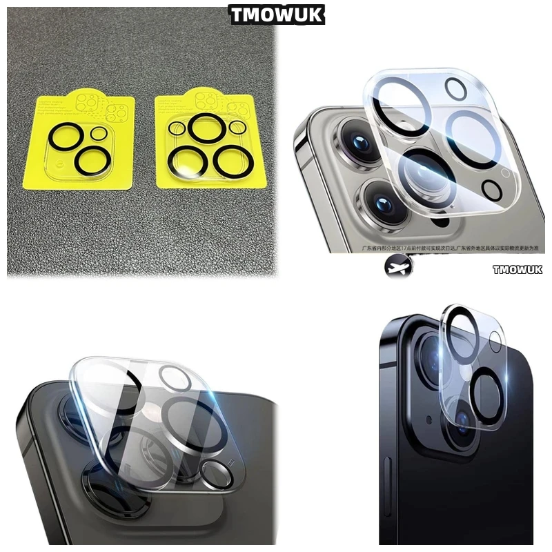 

​​Anti-Glare Privacy Camera Lens Protector For IPhone 16 Pro Max IPhone 15 14 13 14 Plus 11 12 13 Mini Bubble-Free​​