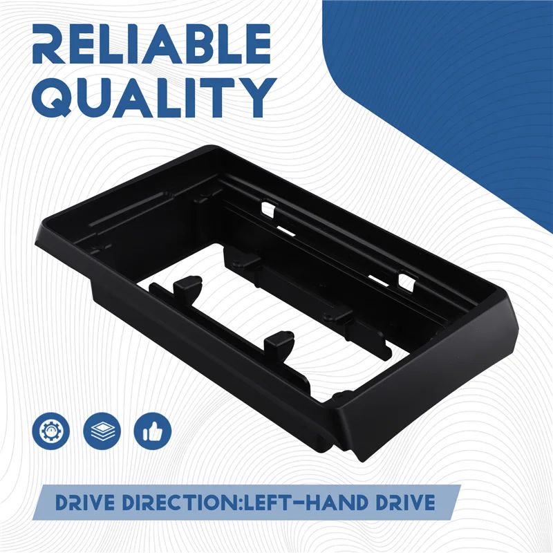 

ABQB-For Kia Ray 2017-2023 9" Car Radio Fascias Frame Stereo Dashboard Installation Kit Mounting Bracket LHD