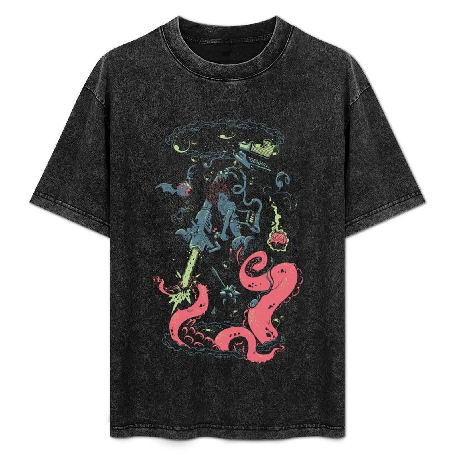 Geek Portals T-Shirt Fashion Letter Print T-Shirt