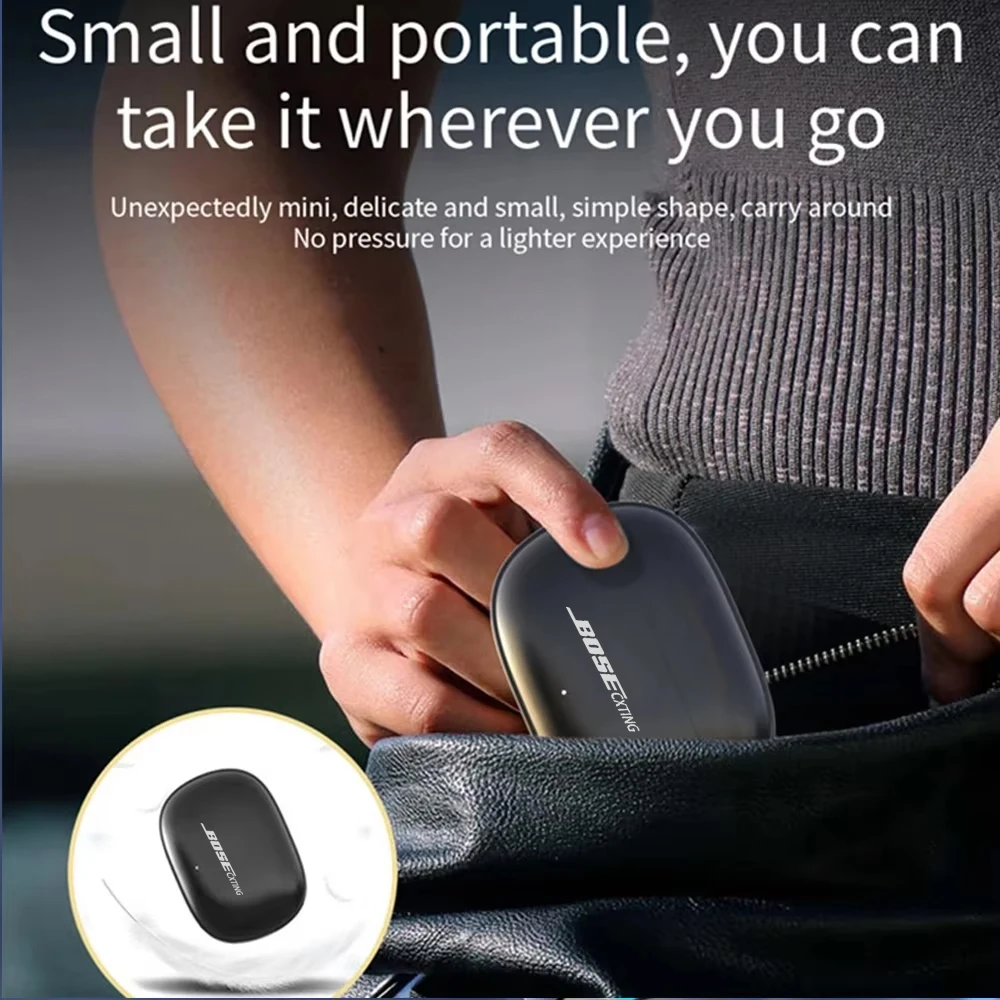 Bosecxting Wireless Bluetooth Headphone In-ear Earplugs Sleep Noise Reduction Sliding Headset Sports Game Earphones With Mic image 6