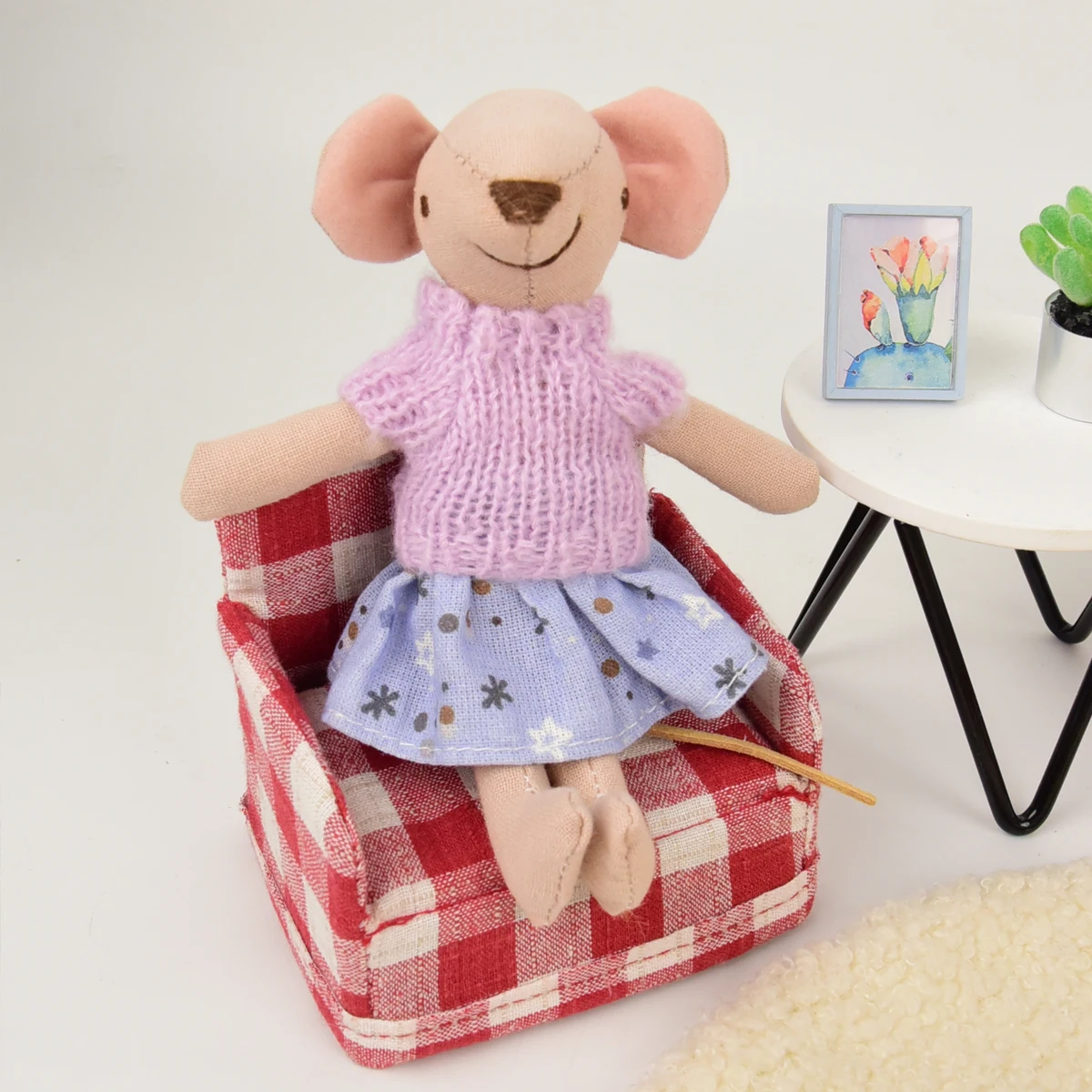 13CM Plush Mouse Animal Doll Kawaii Mouse Soft Dolls Christmas Presents Birthday gift