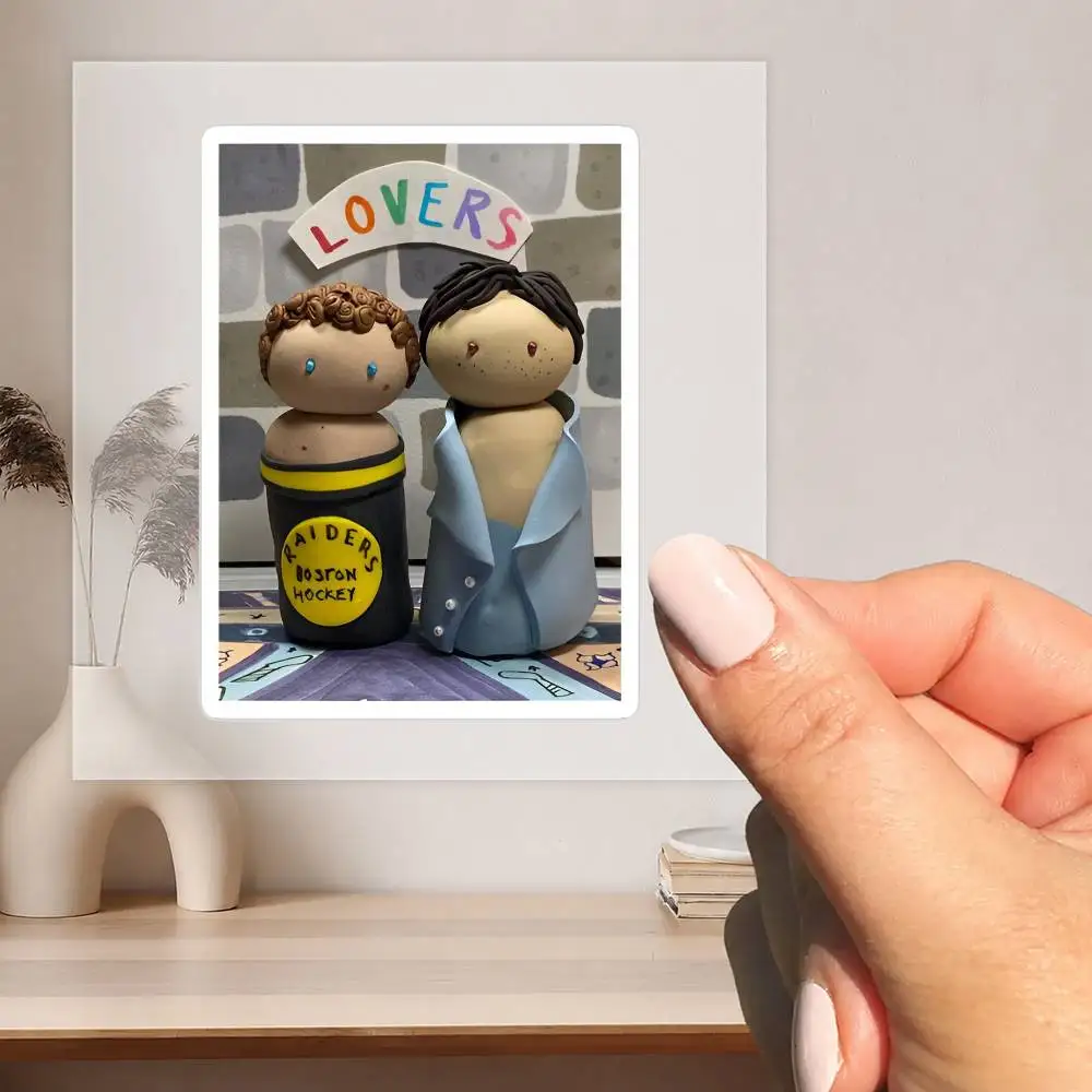 Lovers (Loon's Version) Waterproof Stickers For Decorating Car Windows Motorcycles And Computers.